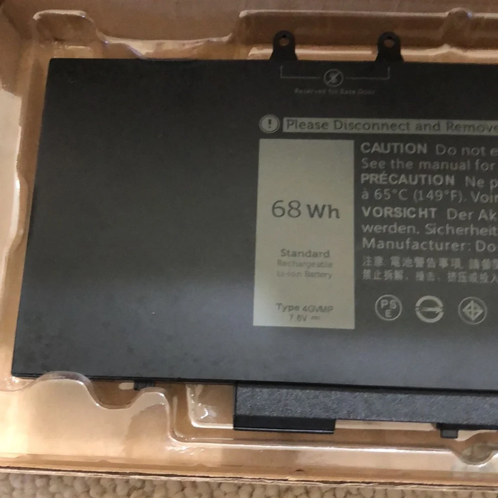 NWT laptop battery replacement for Dell Latitude Inspiron or Precision models